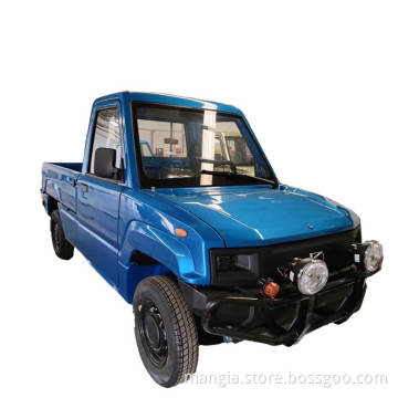 Europe K Pickup China made lead-acid battery 4-wheel 2-seat electric vehicle 2023 new energy vehicle with cargo box for sale